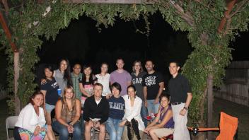 Farewell Party for Meng – July 2013