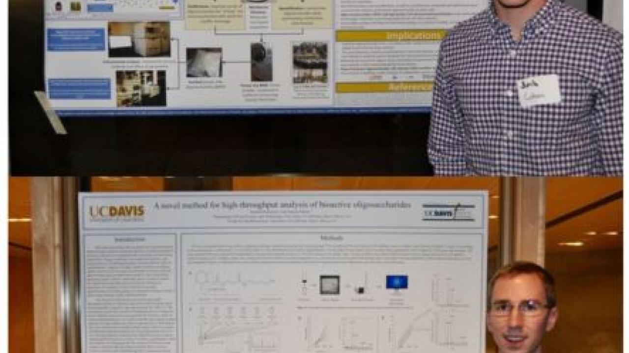 Barile Lab Graduate Students win 1st place and 3rd place at the The Sixth Annual Graduate Student Research Poster Competition