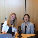 Dr. Daniela Barile and Dr. Selina Wang recording for the ACS Program in a Box webcast